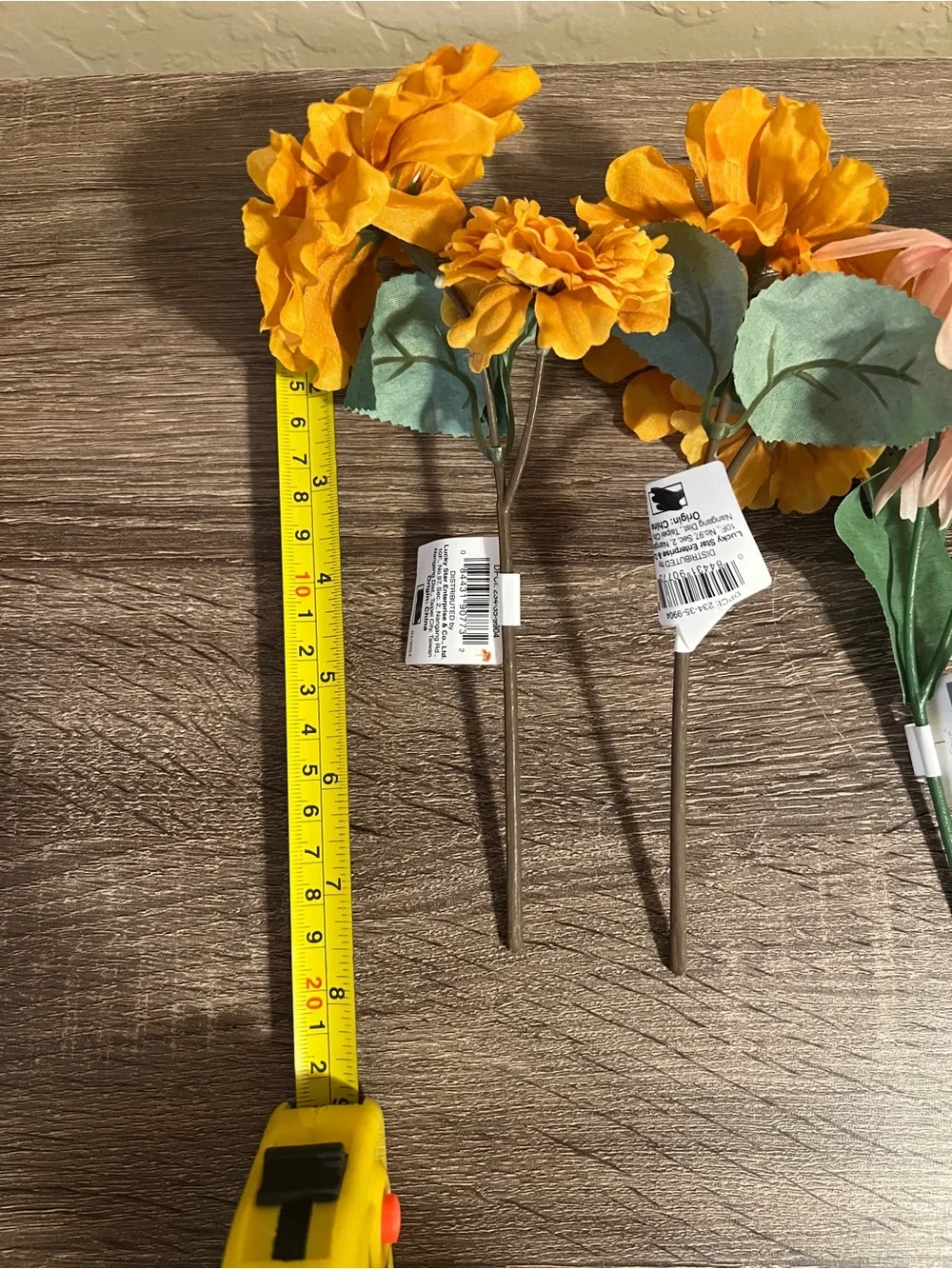 Target Bullseye Flower Floral Picks Fall Thanksgiving NWT